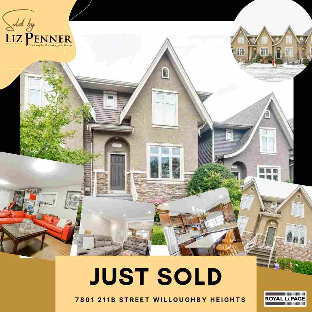 Sold Row House In Willoughby Heights Liz Penner Your Langley And