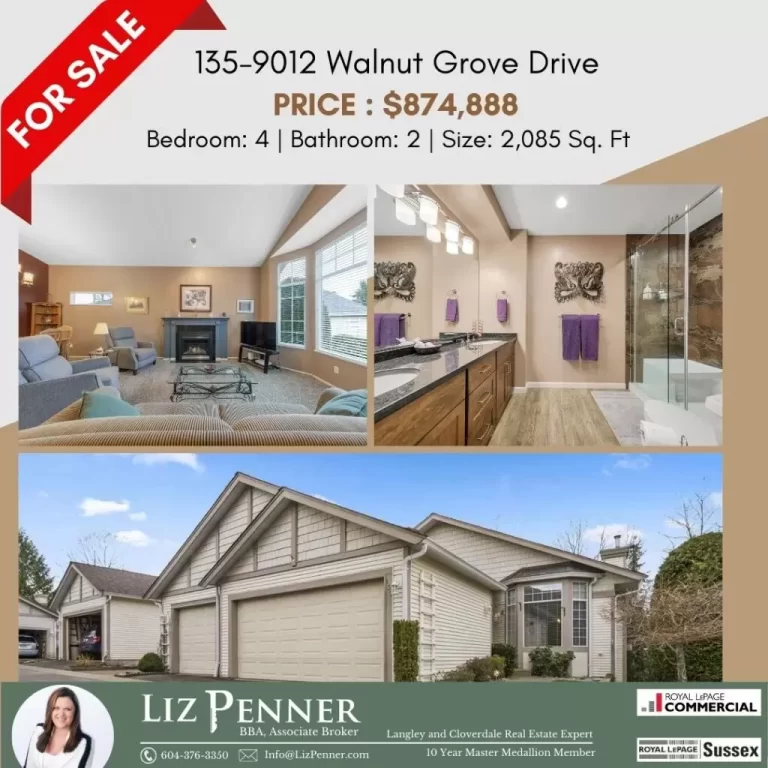 Just Listed! 135-9012 Walnut Grove Drive