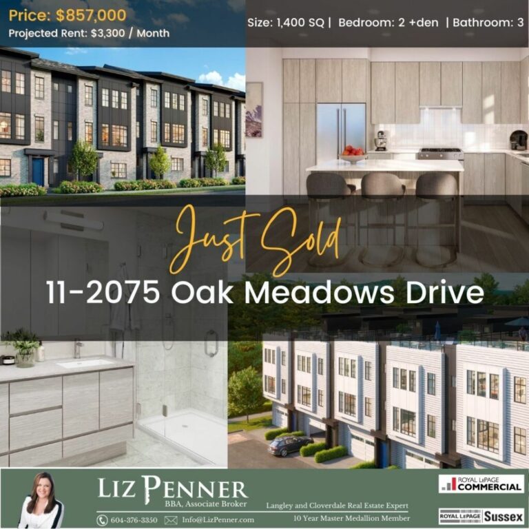 Just Sold! 11-2075 Oak Meadows Drive