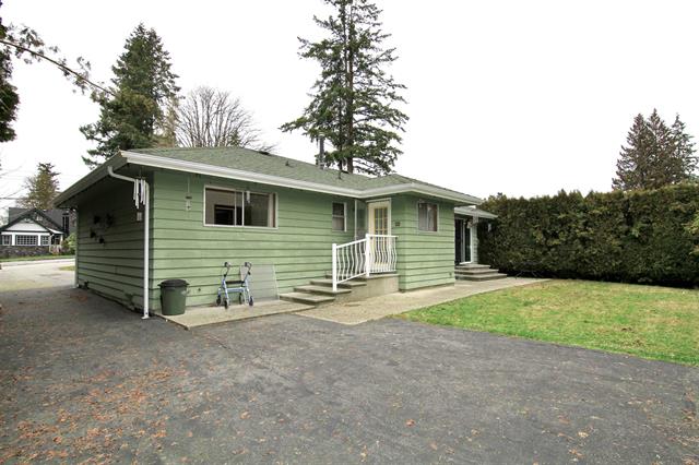 Paved project space and yard beside the rancher at 20320 Ditton Street