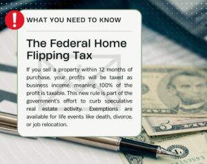 What You Need to Know About the Federal Home Flipping Tax