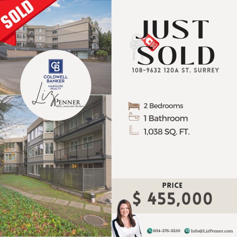 Sold 108-9632 120A St.