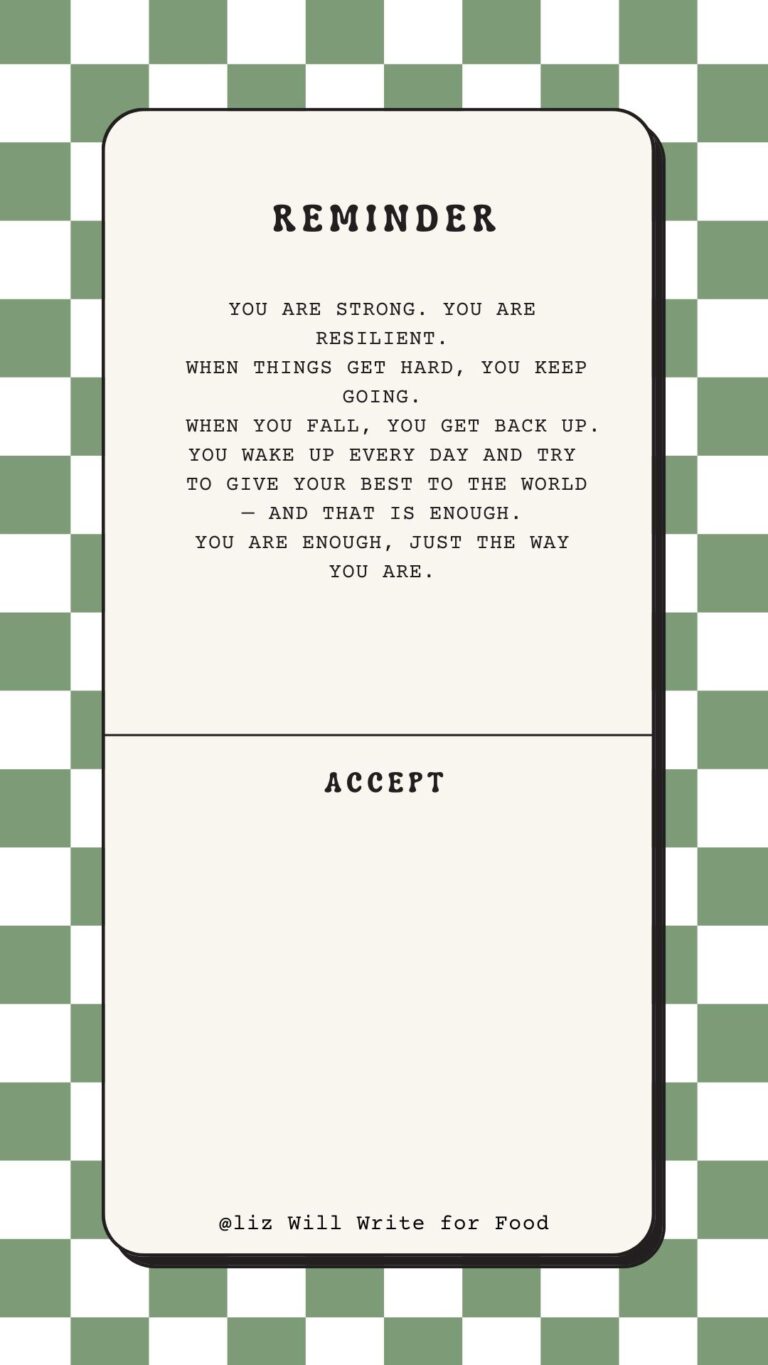 Everything will be okay