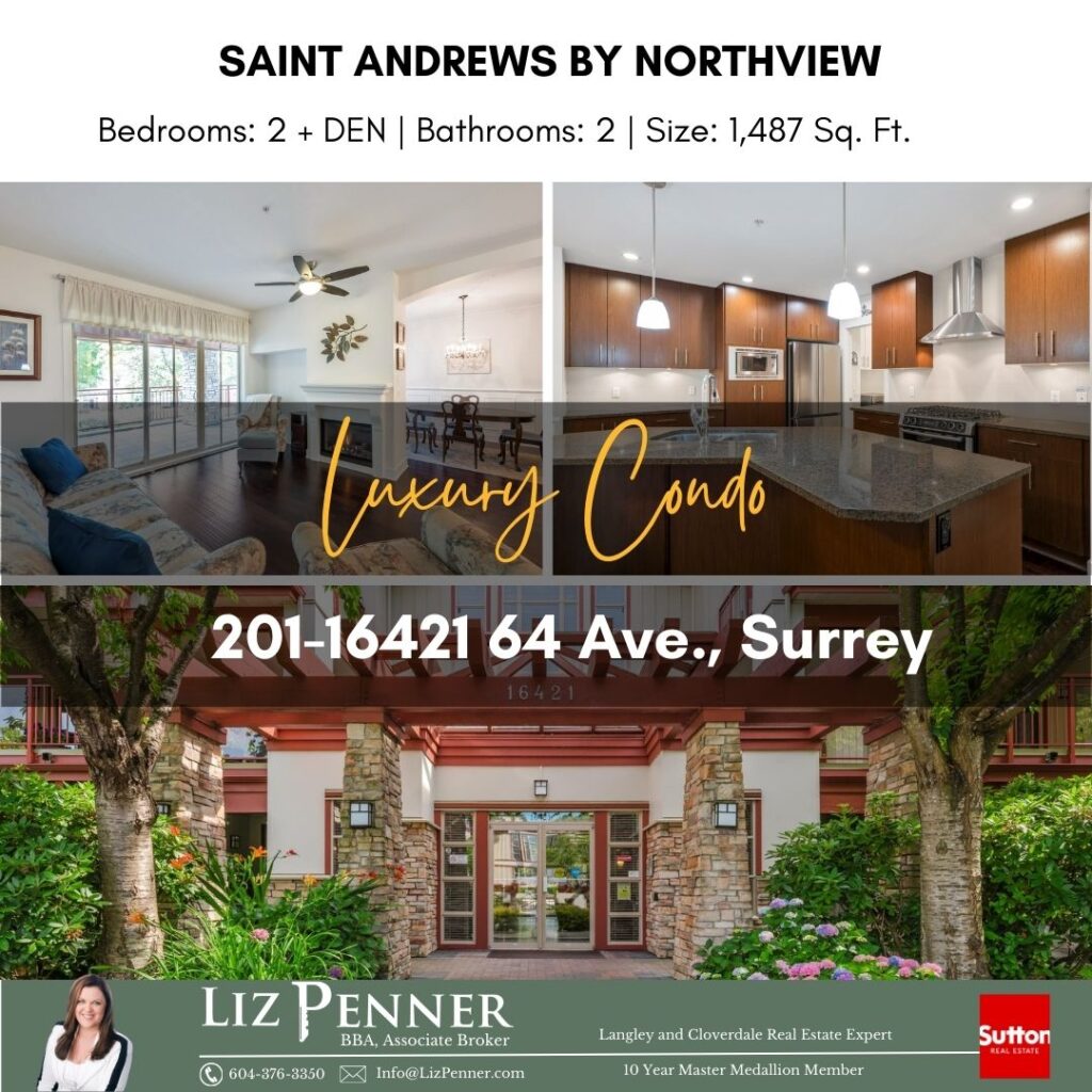 2 bedroom Cloverdale Luxury Condo