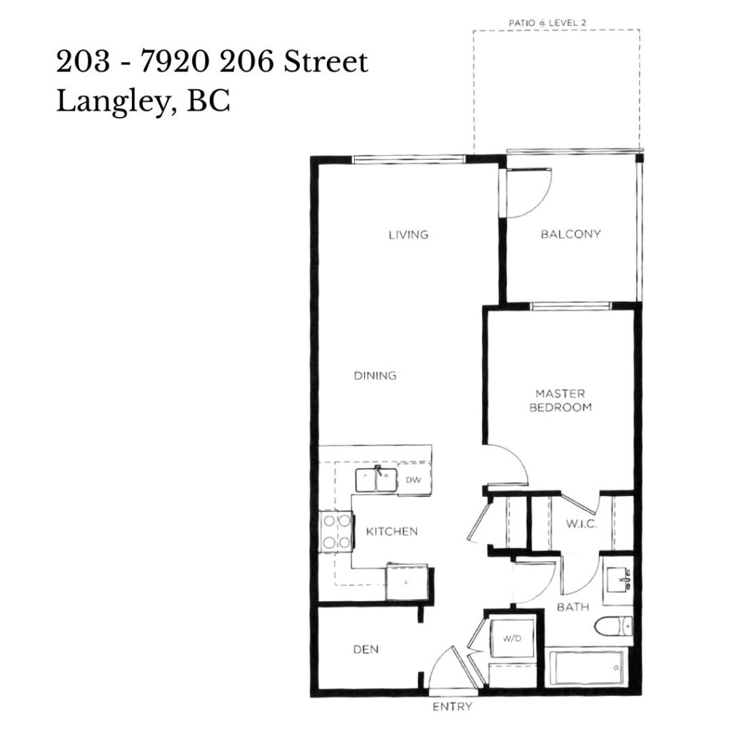 206-7920 206 Street Floor Plan