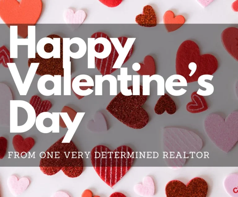 Happy Valentines Day from One Very Determined Realtor by Liz Penner