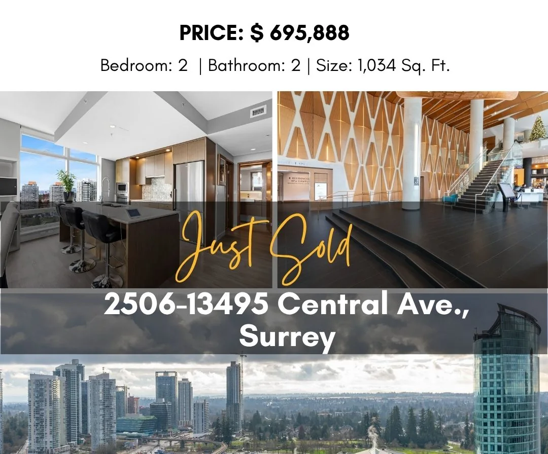 Just Sold – Luxury Condo in Central Surrey